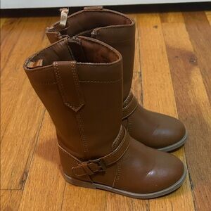 Old Navy Brown Kids Boots with Buckle